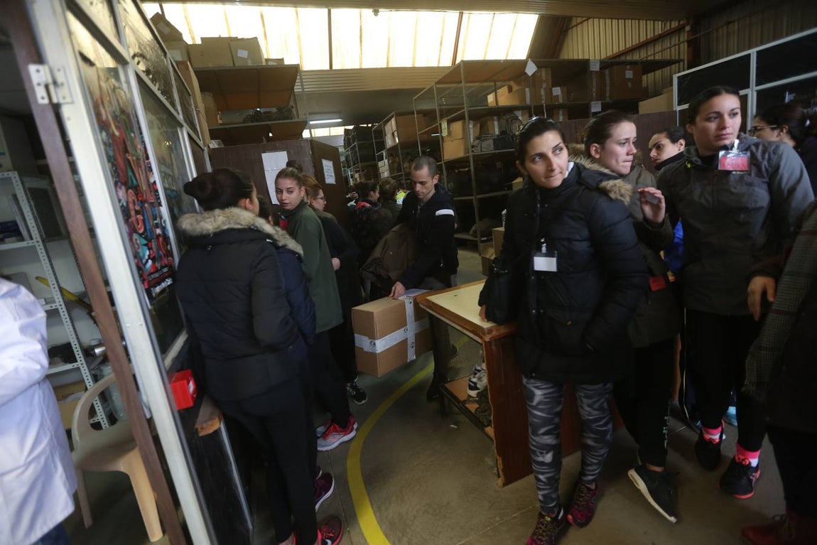 Incorporación de 699 aspirantes a militar de tropa en el acuartelamiento de Camposoto