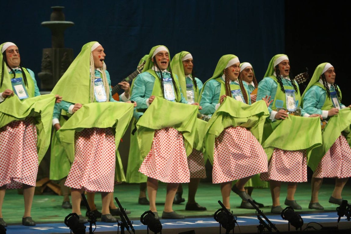 Chirigota Las del convento de Santa María ‘La Yerbabuena’ - Carnaval de Cádiz 2018