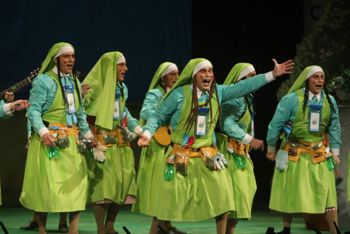 Chirigota Las del convento de Santa María ‘La Yerbabuena’ - Carnaval de Cádiz 2018