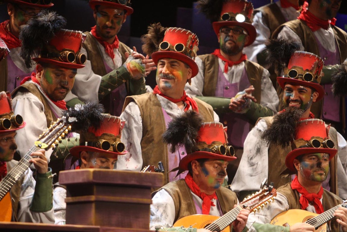 FOTO: coro Los chimenea en Preliminares del COAC 2018