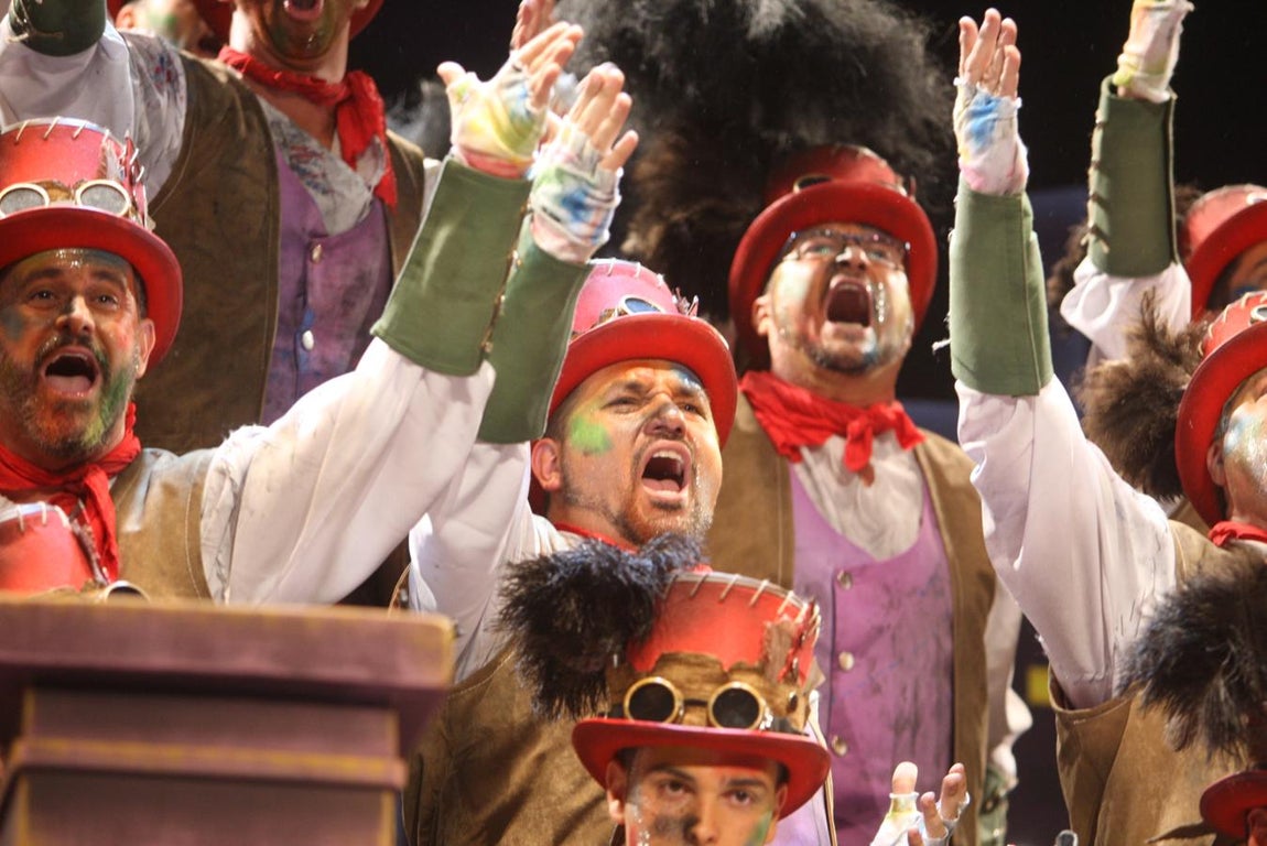 FOTO: coro Los chimenea en Preliminares del COAC 2018