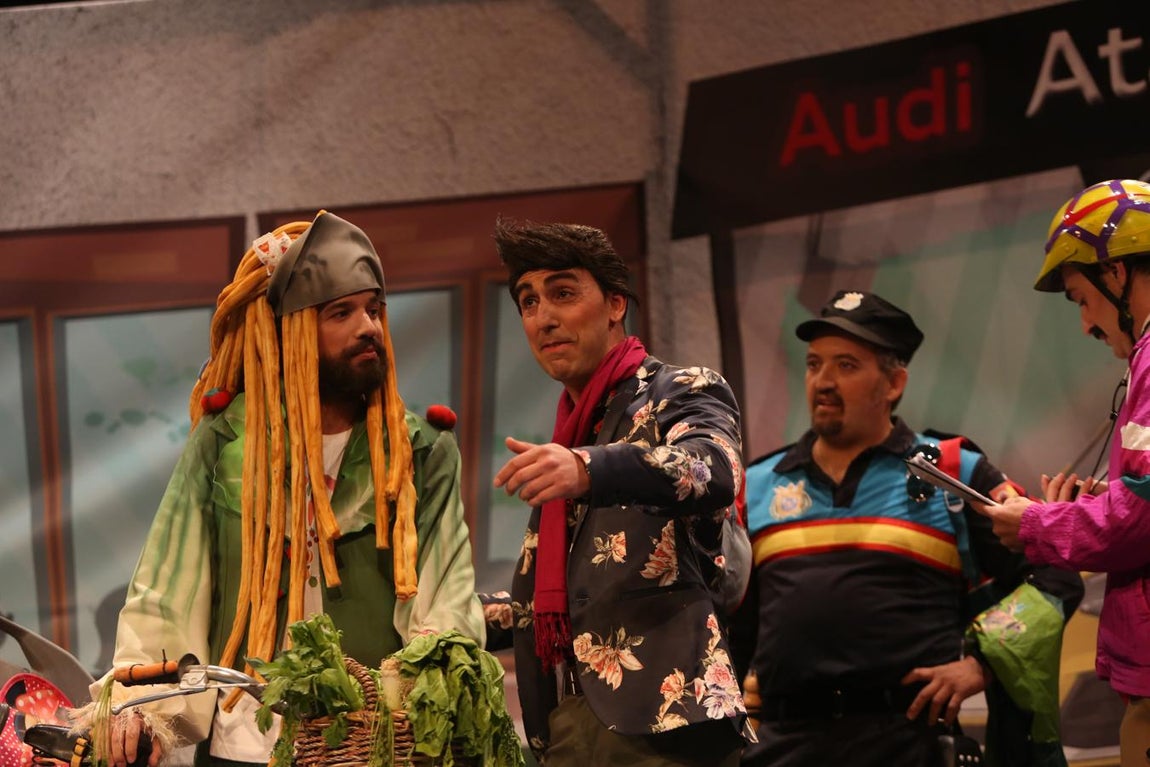 FOTOS: Lo mismo nos vemos en Elcano... El cuarteto del Gago en el Carnaval de Cádiz