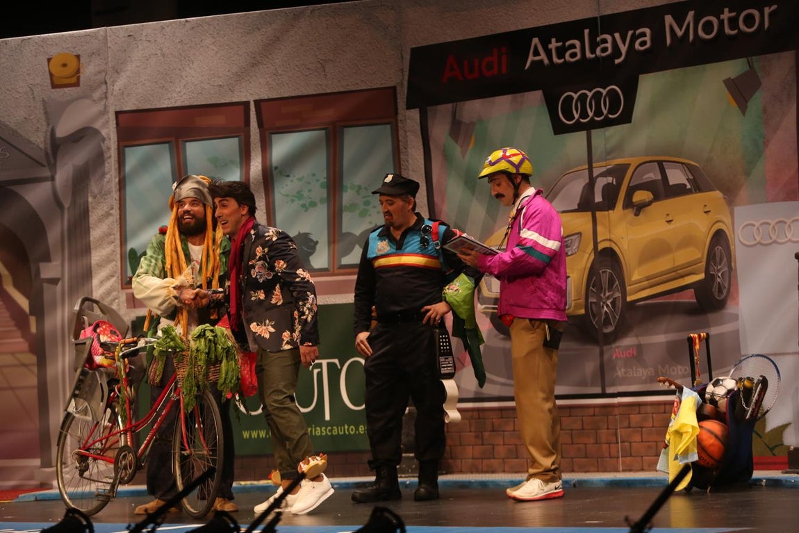 FOTOS: Lo mismo nos vemos en Elcano... El cuarteto del Gago en el Carnaval de Cádiz