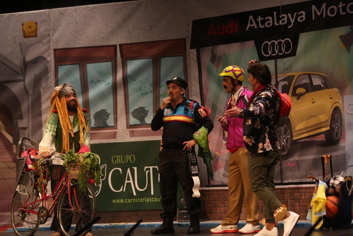 FOTOS: Lo mismo nos vemos en Elcano... El cuarteto del Gago en el Carnaval de Cádiz