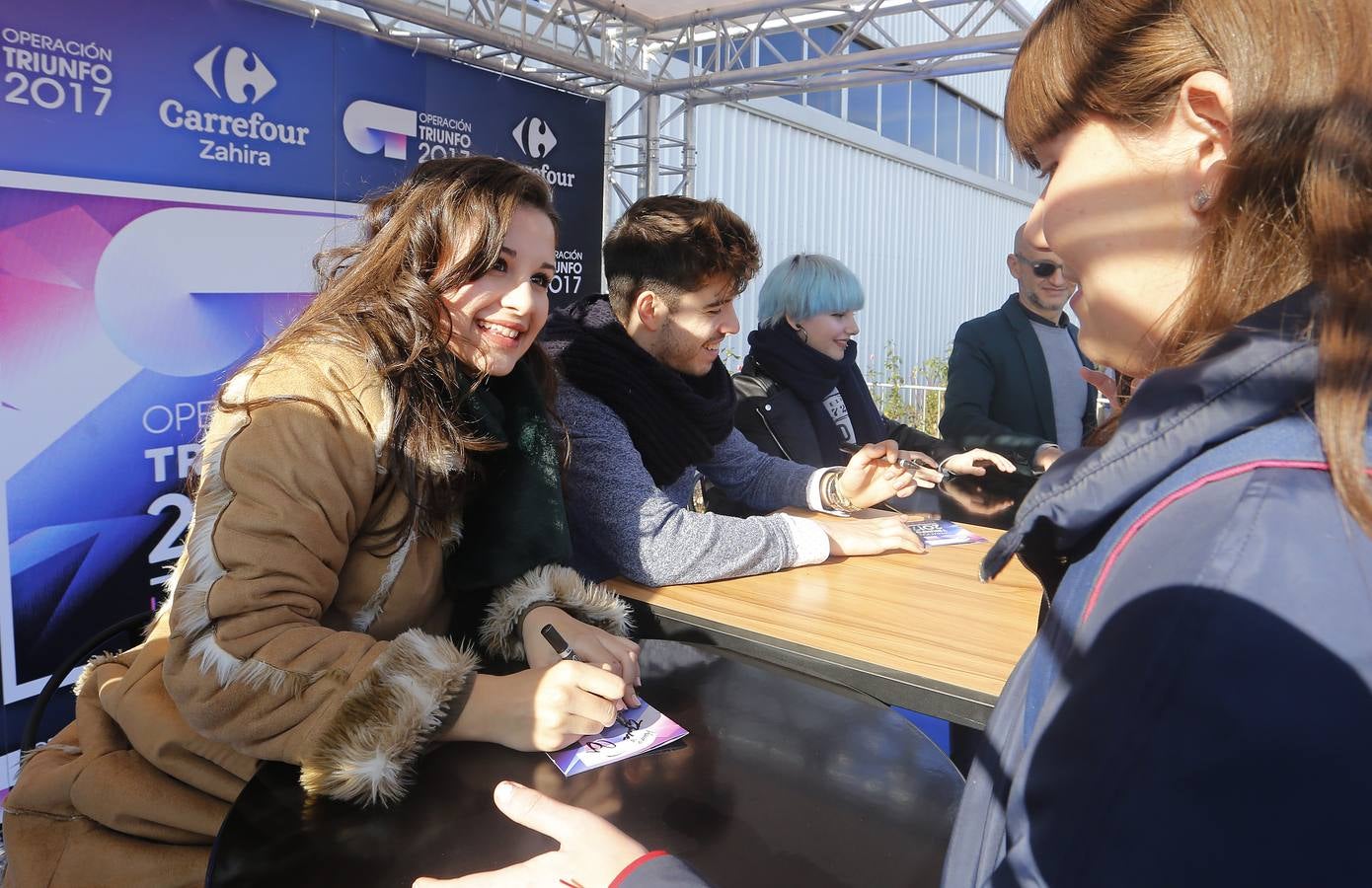 La firma de discos de los chicos de Operación Triunfo en Córdoba, en imágenes