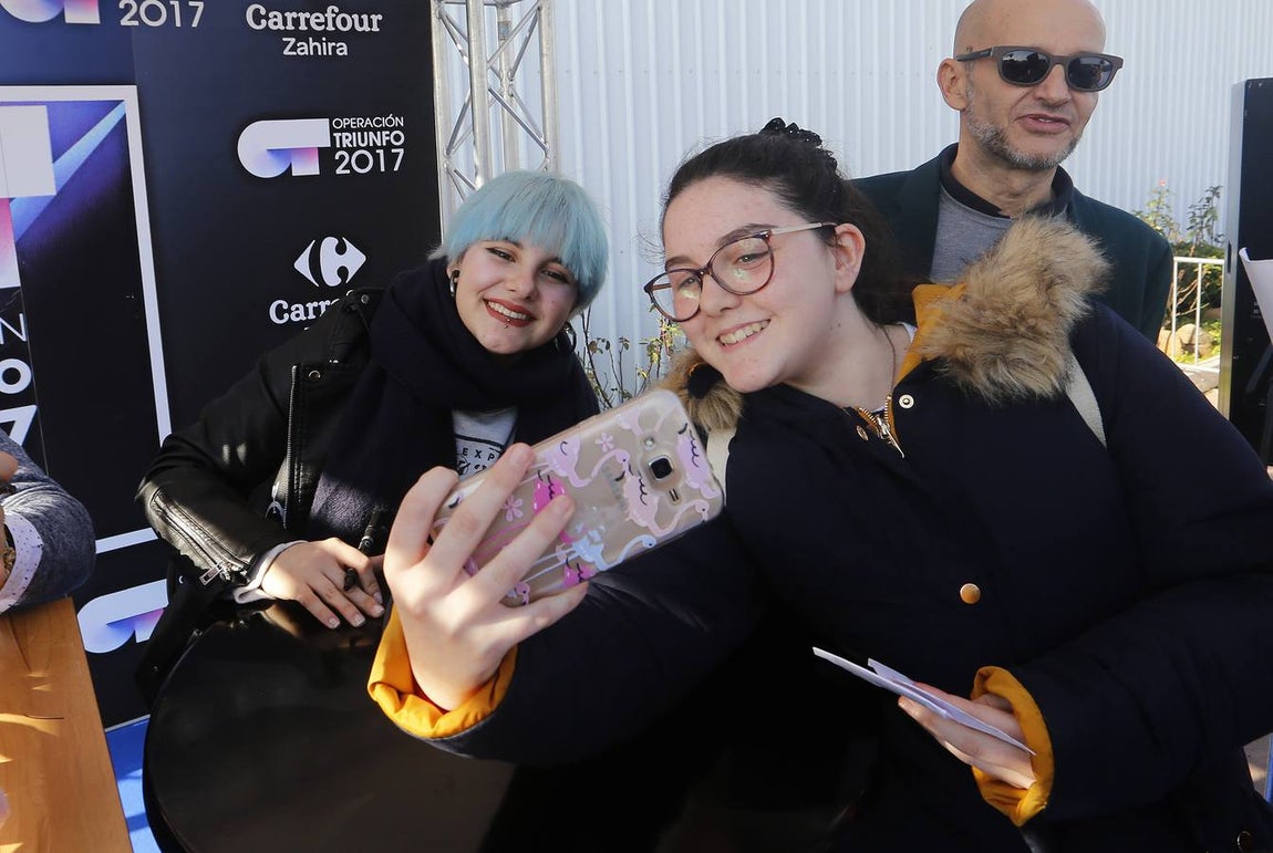 La firma de discos de los chicos de Operación Triunfo en Córdoba, en imágenes