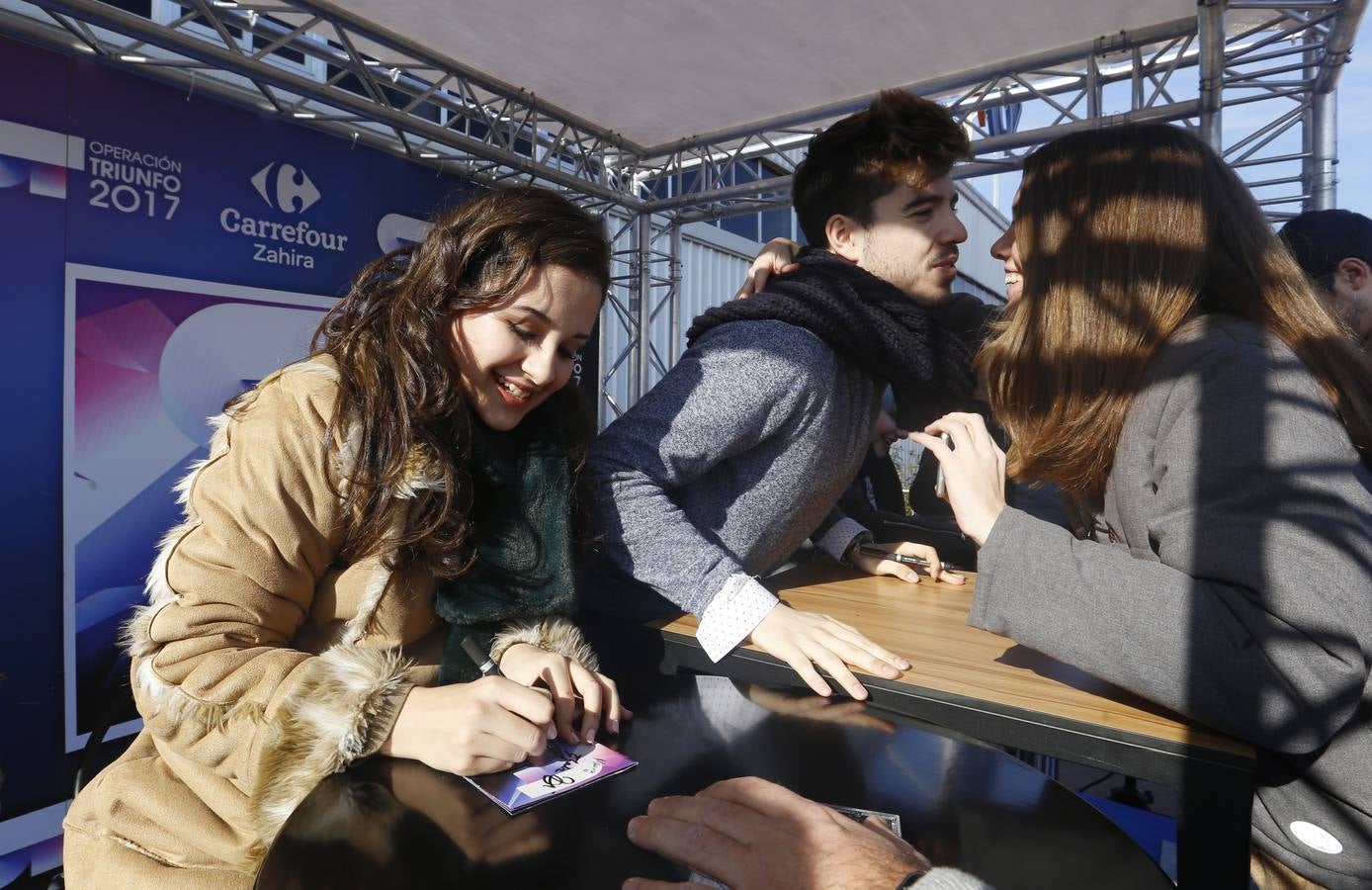 La firma de discos de los chicos de Operación Triunfo en Córdoba, en imágenes