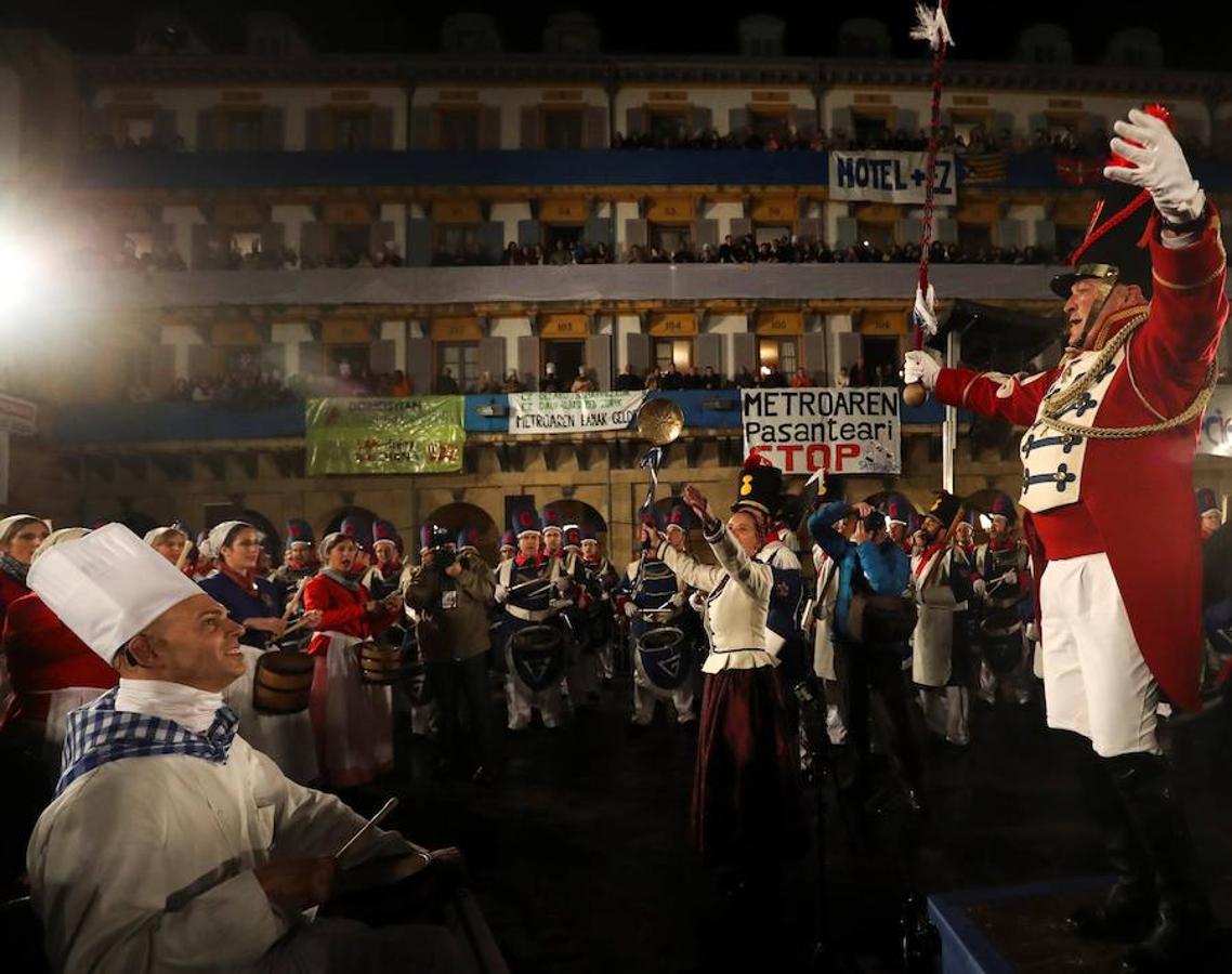 Las mejores imágenes de la tamborrada de San Sebastián