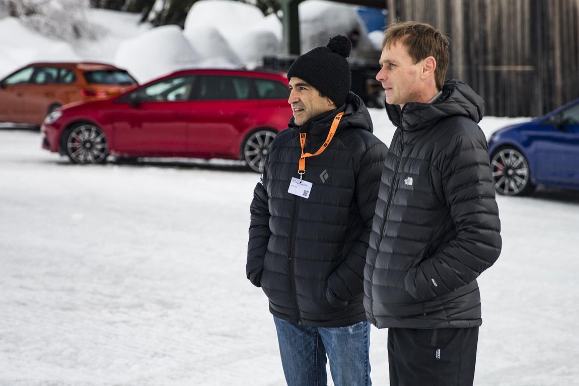 Fotogalería: el Ateca y el León X-Perience y Cupra, a prueba en la nieve
