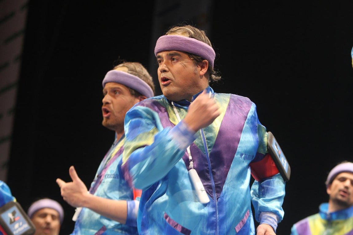 FOTOS: chirigota Los crazy de los 40 en el COAC 2018