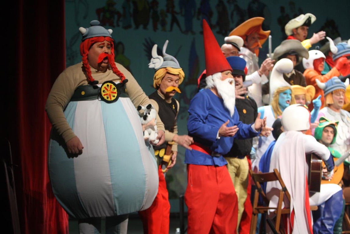 FOTOS: coro &#039;Los nostálgicos de la Transición&#039; en el COAC 2018