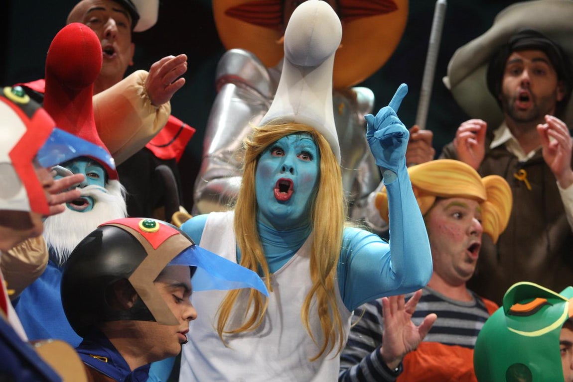 FOTOS: coro &#039;Los nostálgicos de la Transición&#039; en el COAC 2018