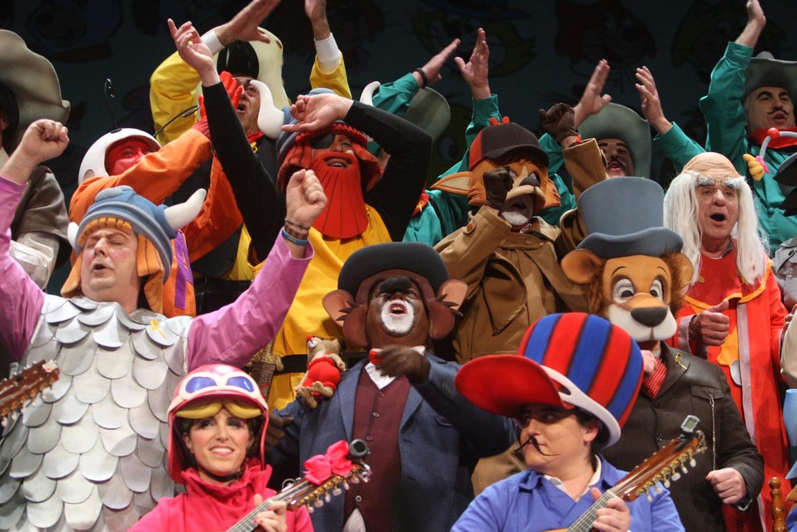 FOTOS: coro &#039;Los nostálgicos de la Transición&#039; en el COAC 2018