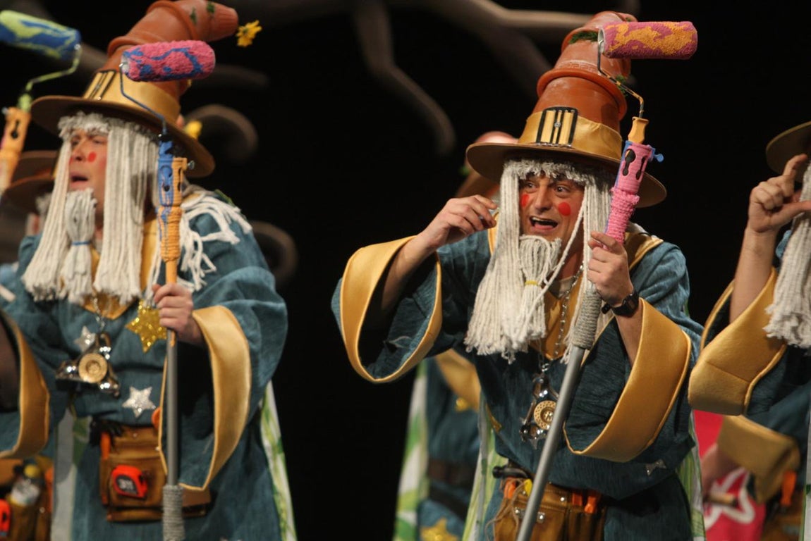 FOTOS: chirigota &#039;Los brujos titis&#039; en el COAC 2018