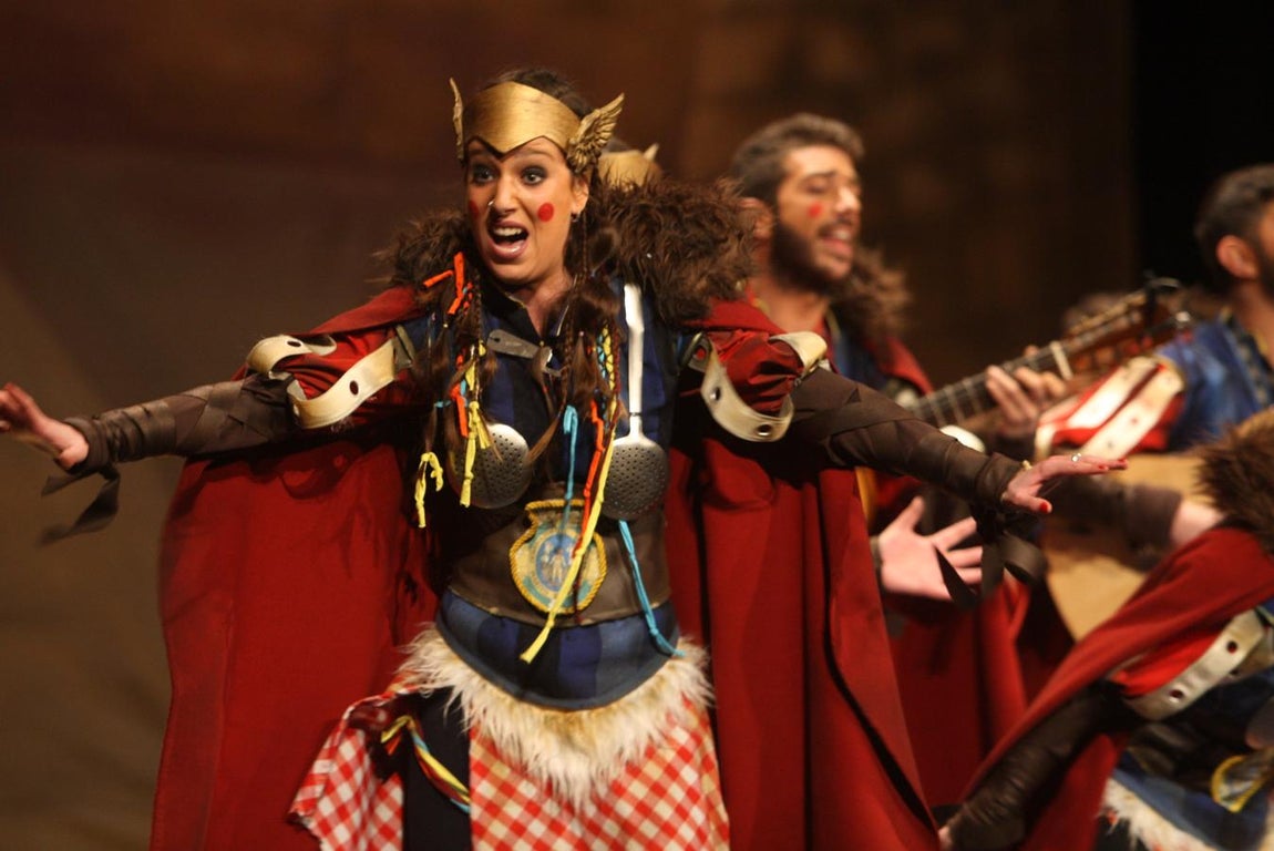 FOTOS: comparsa &#039;Las guerrilleras&#039; en el COAC 2018