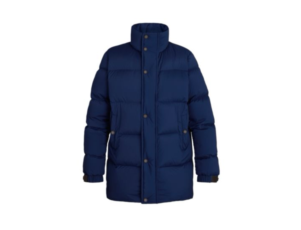 Parka acolchada de Louis Vuitton. Inspirado en el estilo montañista de la Patagonia, esta para acolchada tiene detalles de piel en los puños y la lengüeta (Precio: 2.900 euros)