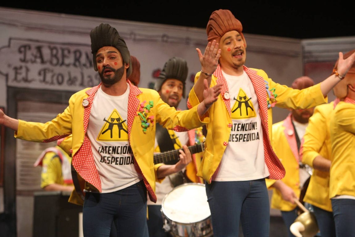 Chirigota Este año nos despedimos - Carnaval de Cádiz 2018