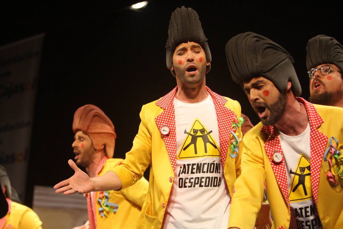 Chirigota Este año nos despedimos - Carnaval de Cádiz 2018