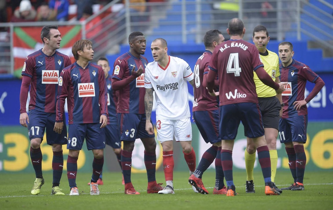 El Eibar - Sevilla, en imágenes