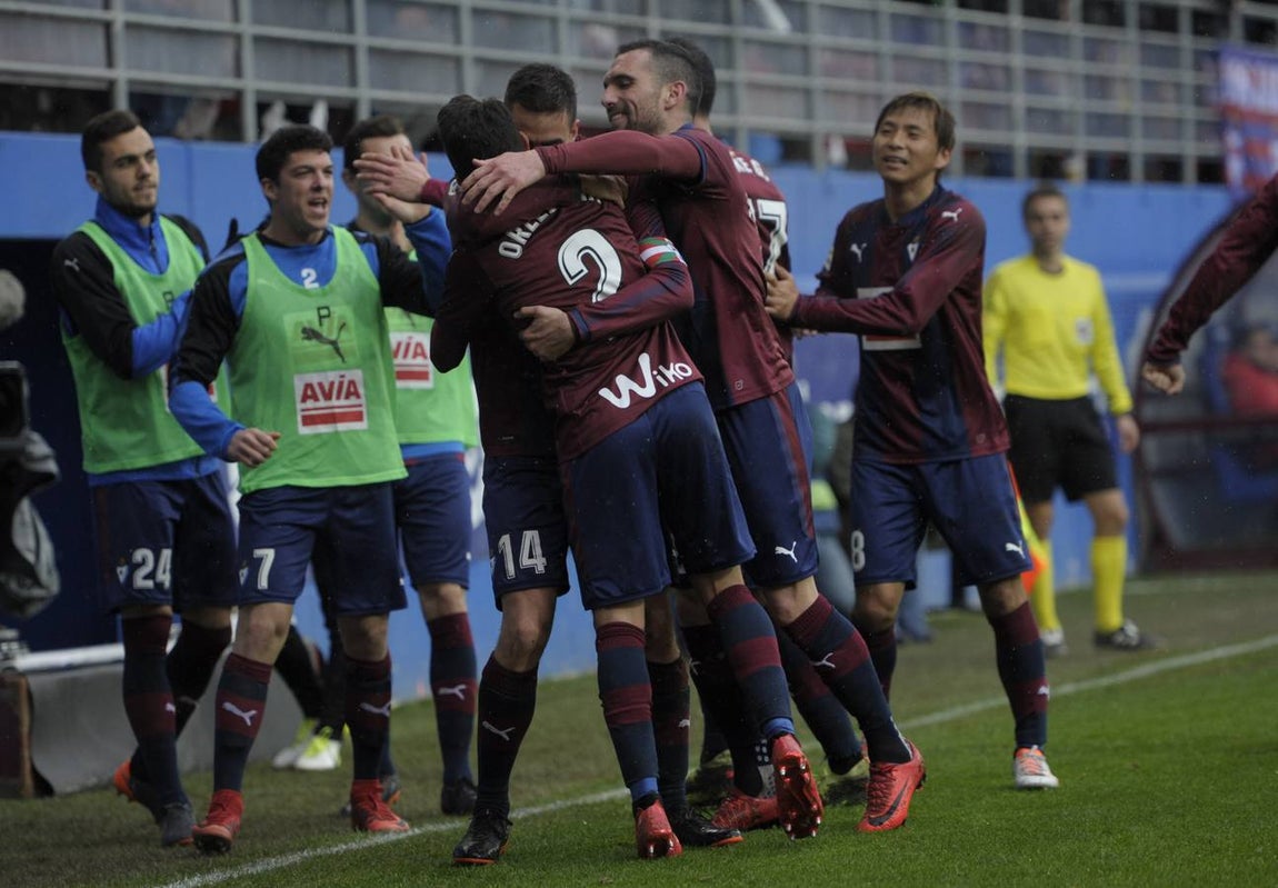 El Eibar - Sevilla, en imágenes