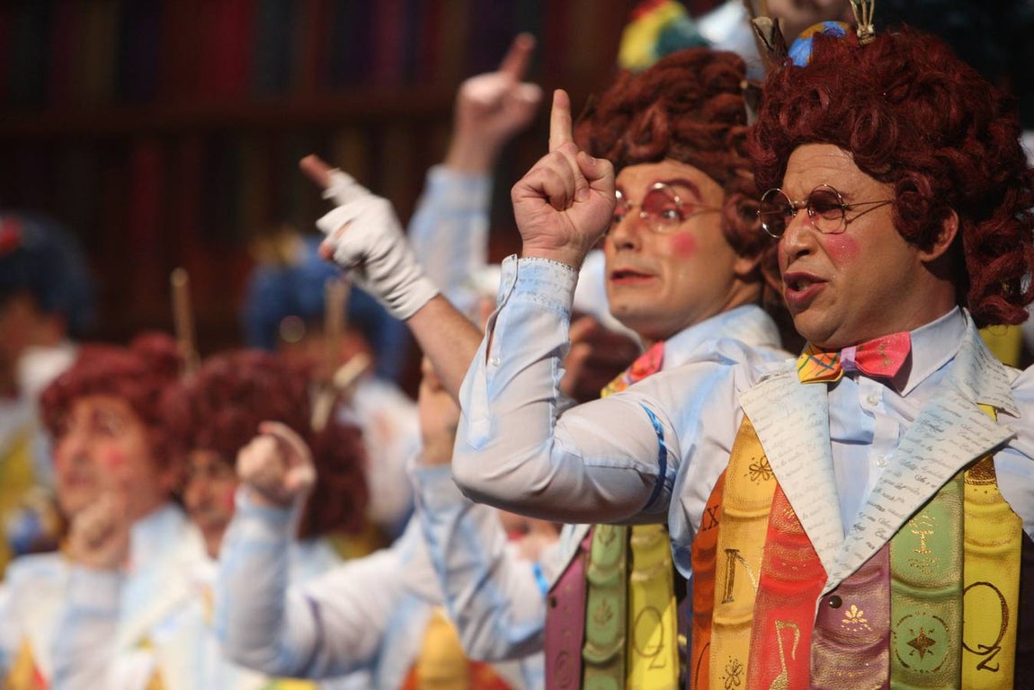 Actuación en Cuartos del coro Las mil y una historias