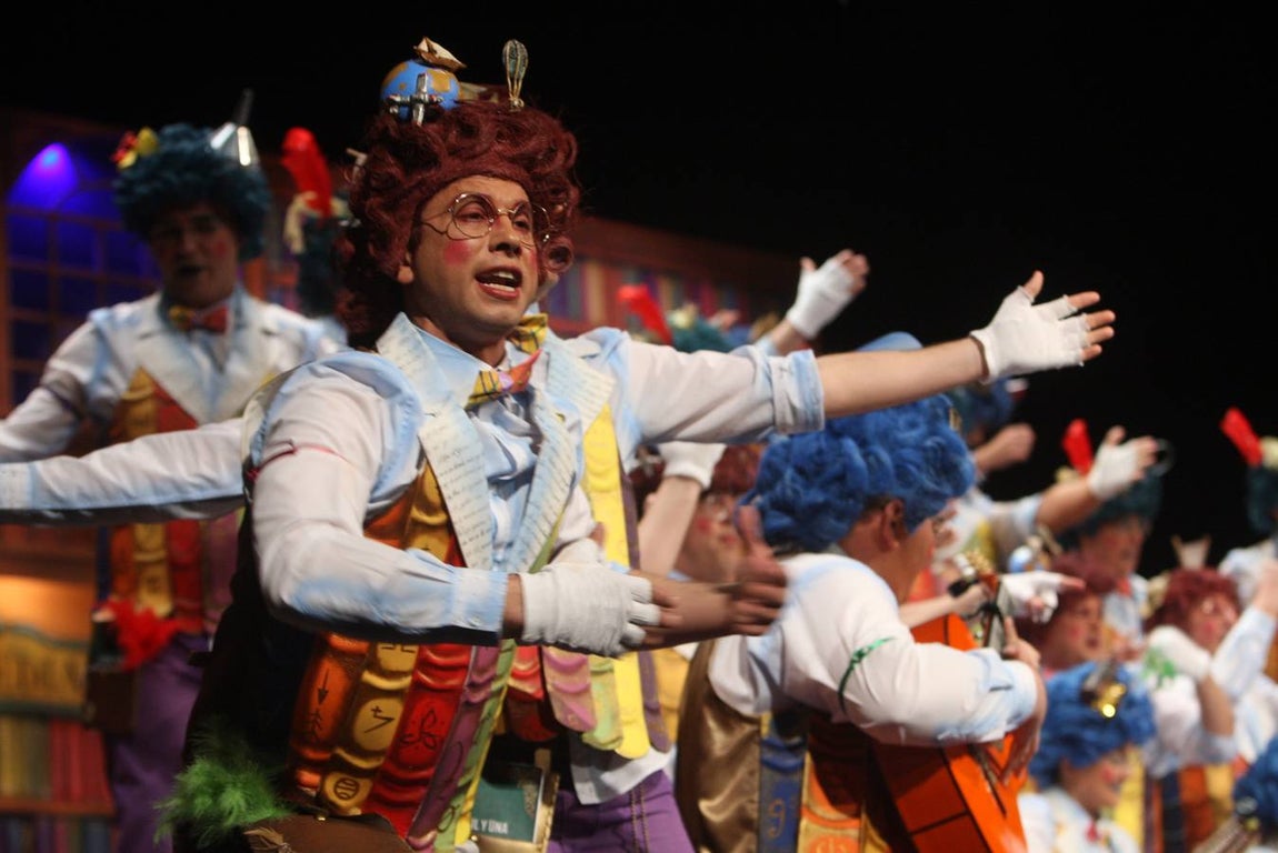 Actuación en Cuartos del coro Las mil y una historias