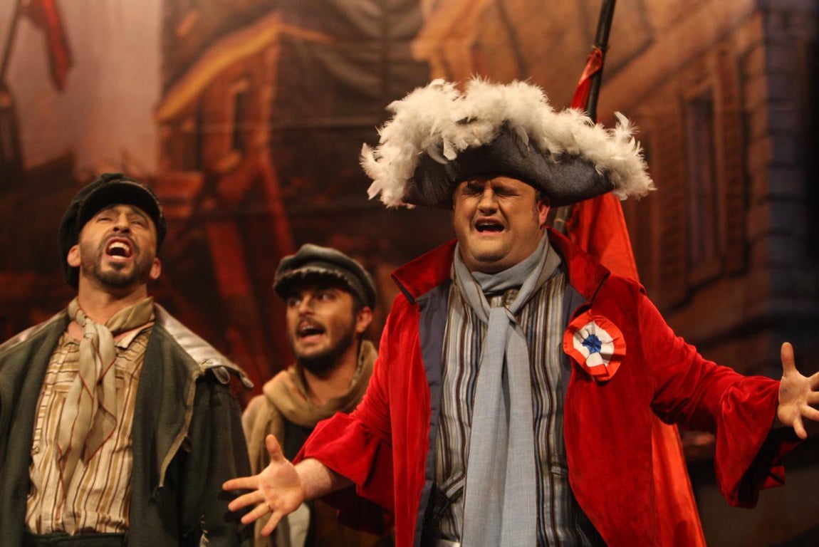 FOTOS: comparsa 'Pueblo llano' en Semifinales del COAC 2018