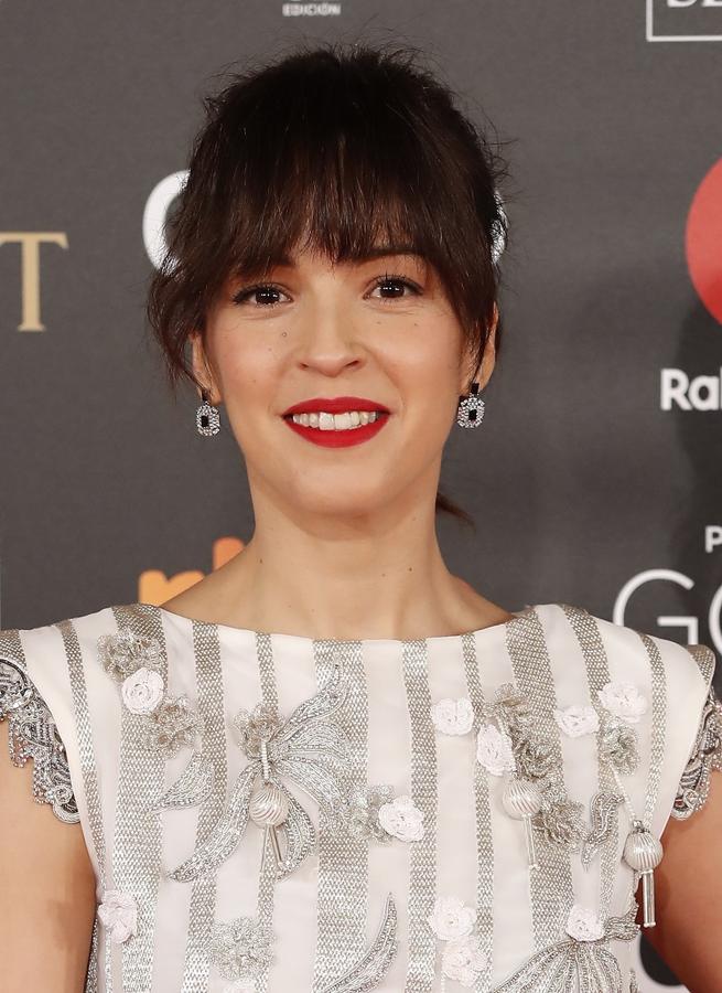 Verónica Sánchez. Discretos y elegantes, estos pendientes de Luxenter fueron el mejor acompañante para el vestido de Dolores Promesas que lució la actriz