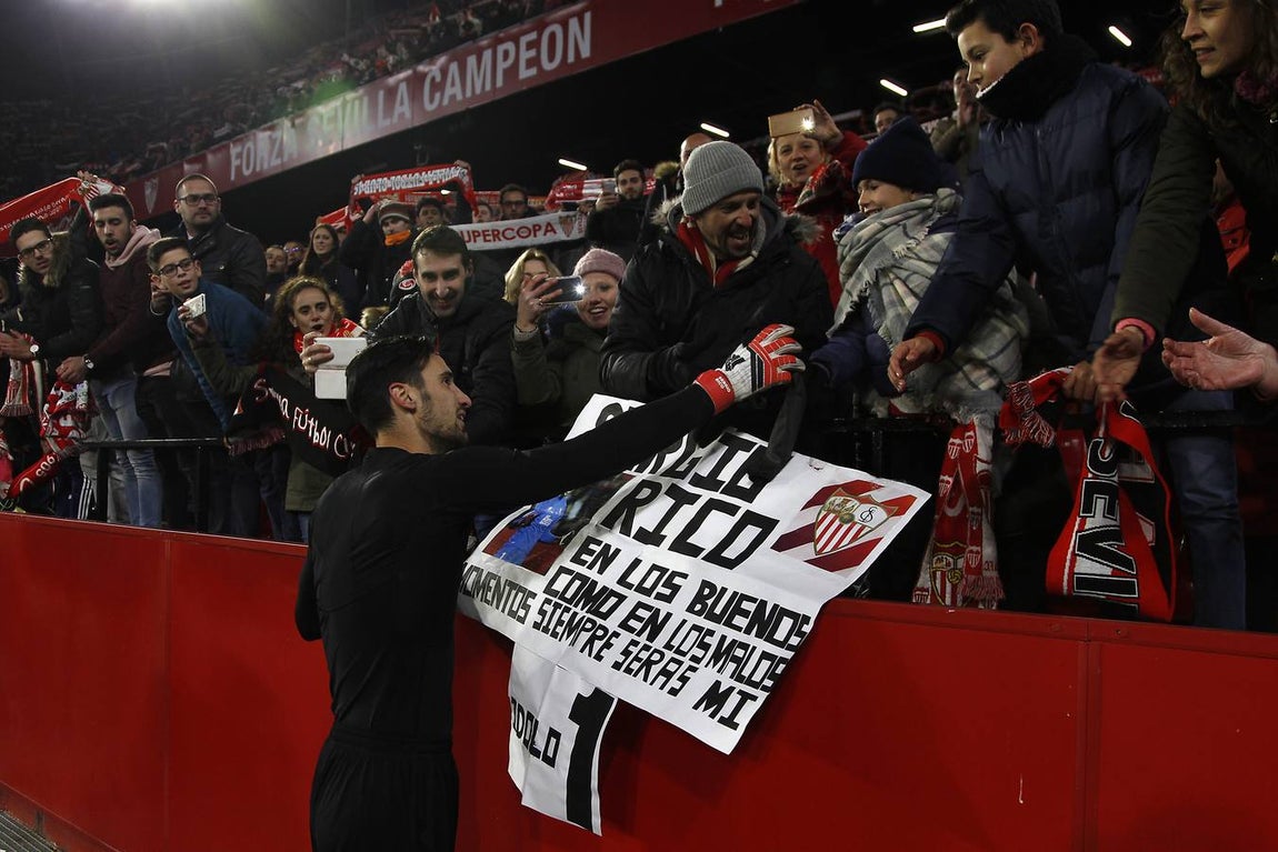 El pase a la final del Sevilla, en imágenes