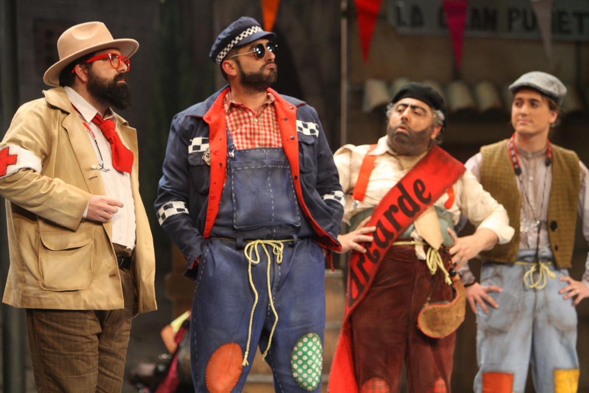 FOTOS: cuarteto &#039;Los de la gran puñeta&#039; en Semifinales