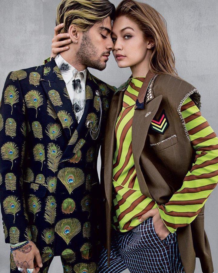 Gigi Hadid y Zayn Malik. Junto con Natalia Ayer y Charlie Heaton, la modelo y el cantante son el ejemplo claro de estilo de una pareja ‘millenial’. Ambos triunfan en sus respectivos trabajos y se atreven a jugar con las últimas tendencias sin miedo a equivocarse. De hecho, ese es precisamente el secreto para que sus looks siempre sean todo un ejemplo.