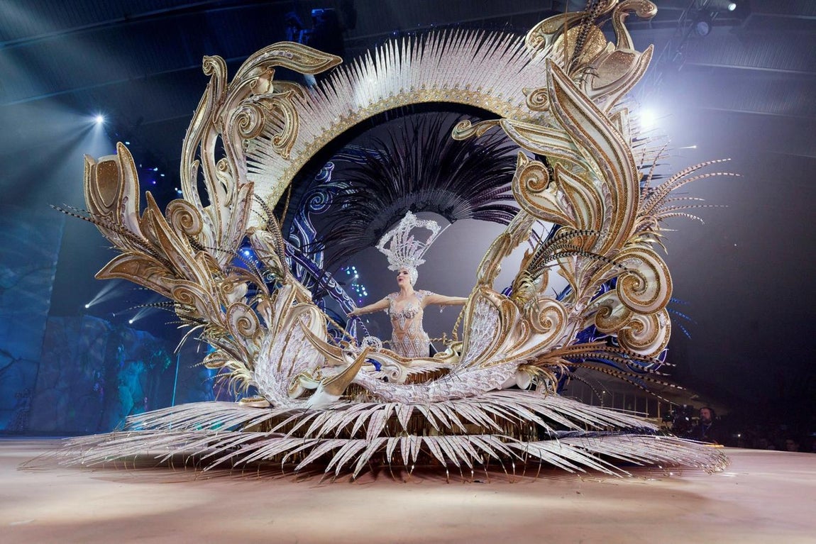 Las mejores imágenes de la gala de elección de la reina del Carnaval de Santa Cruz de Tenerife
