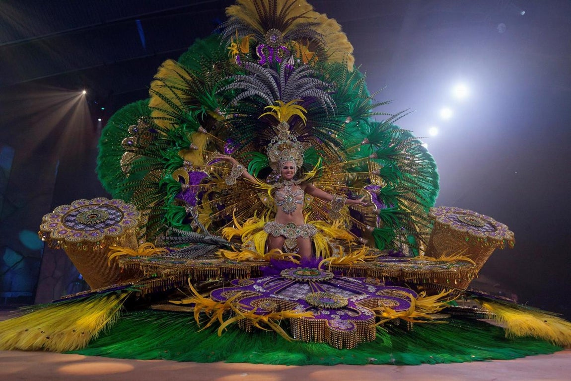 Las mejores imágenes de la gala de elección de la reina del Carnaval de Santa Cruz de Tenerife