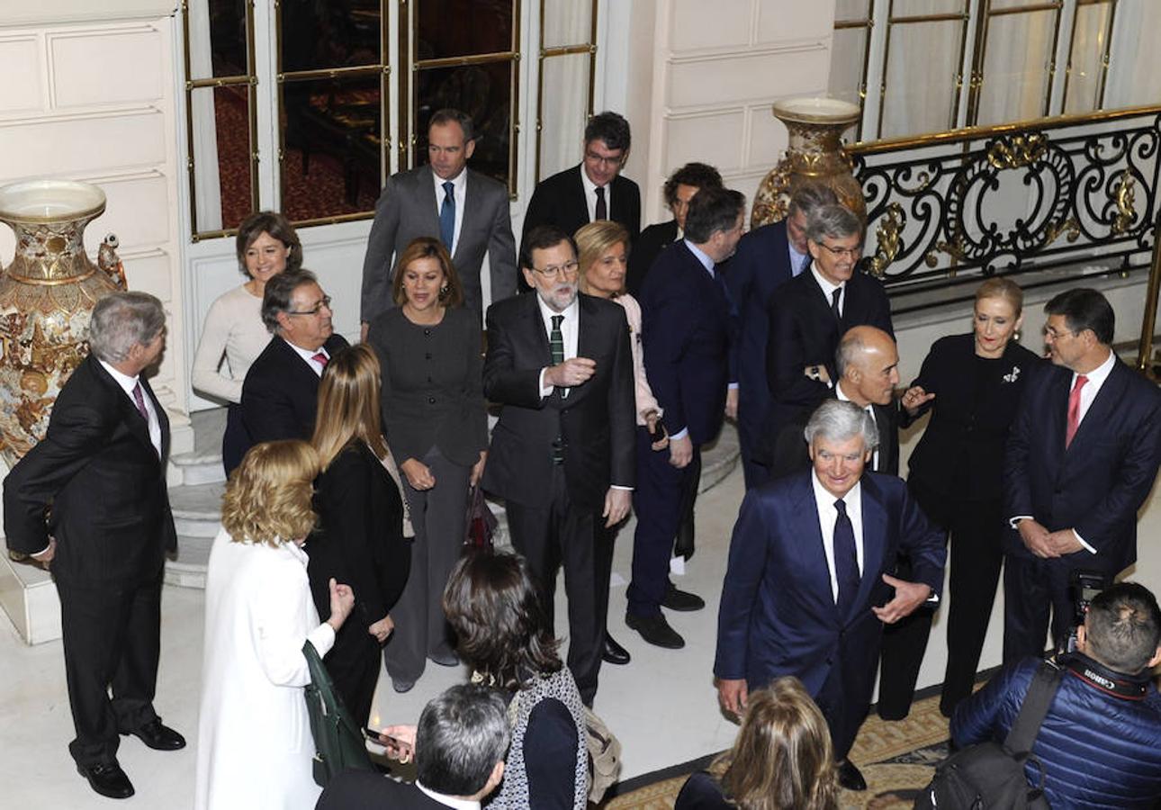 Invitados al Foro ABC-Deloitte, celebrado este jueves en el Casino de Madrid.. 