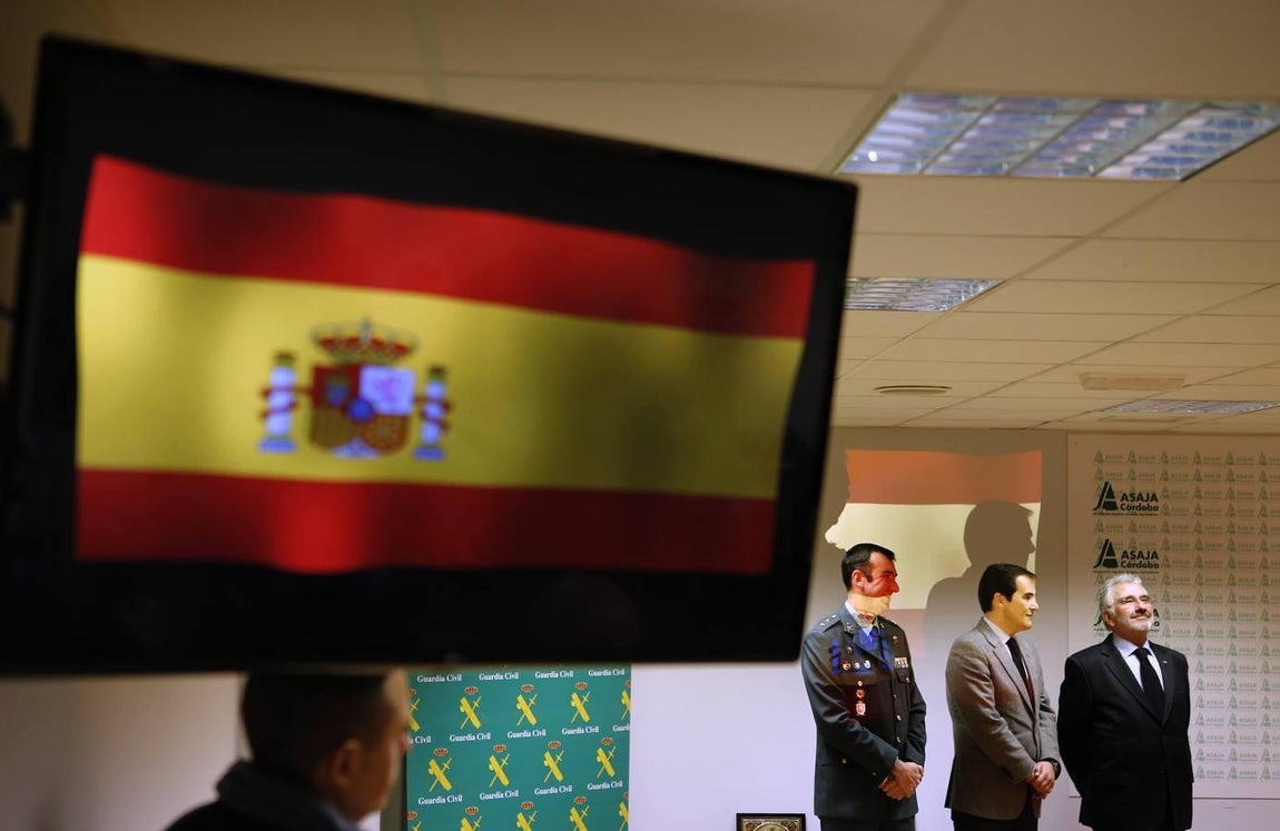 El homenaje de Asaja Córdoba a la Guardia Civil, en imágenes