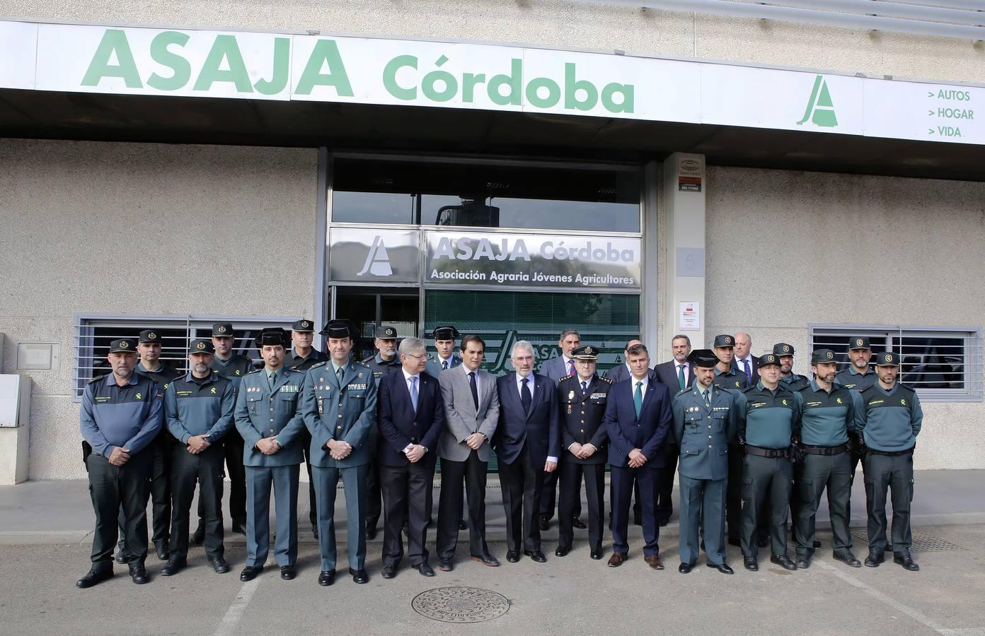 El homenaje de Asaja Córdoba a la Guardia Civil, en imágenes