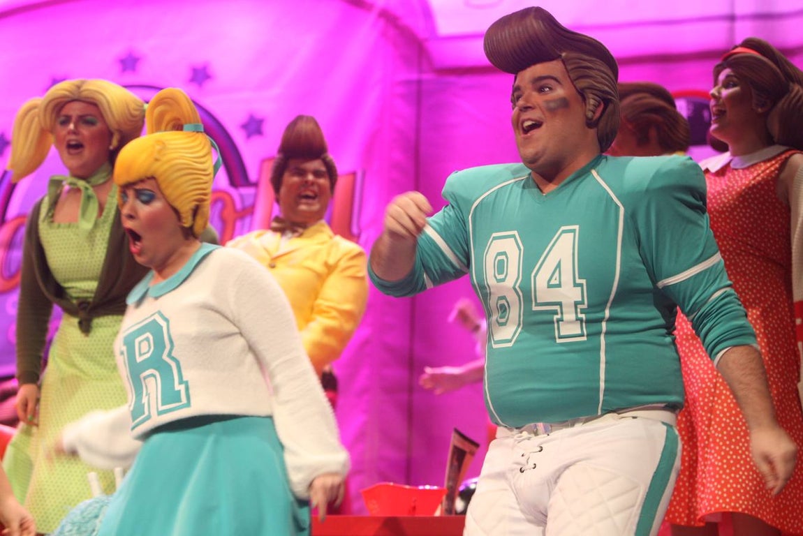 FOTOS: Coro Rockola en la Final del Falla del Carnaval de Cádiz 2018