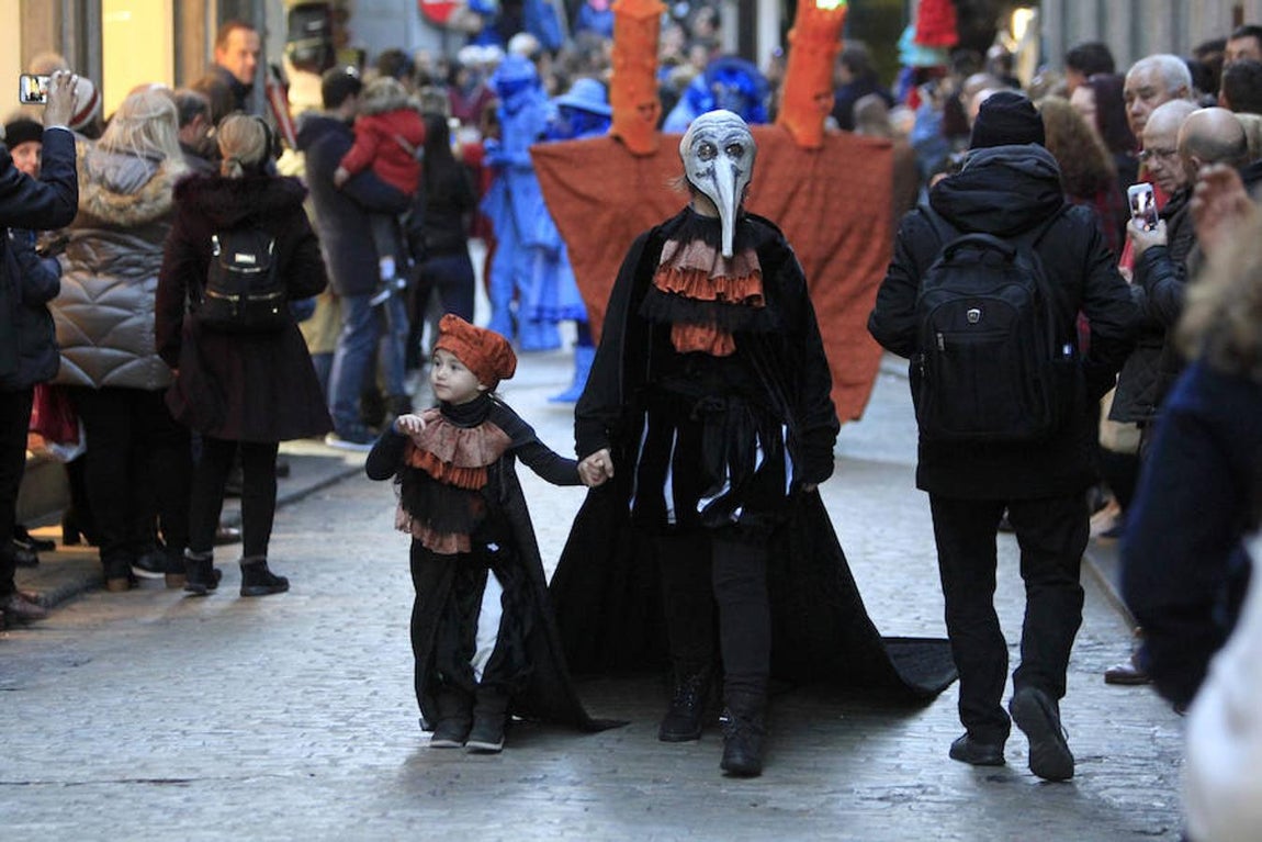 Entierro de la sardina en Toledo. Fotografía: LUNA REVENGA