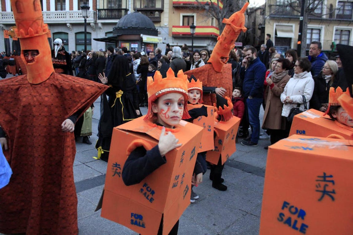 Entierro de la sardina en Toledo. Fotografía: LUNA REVENGA