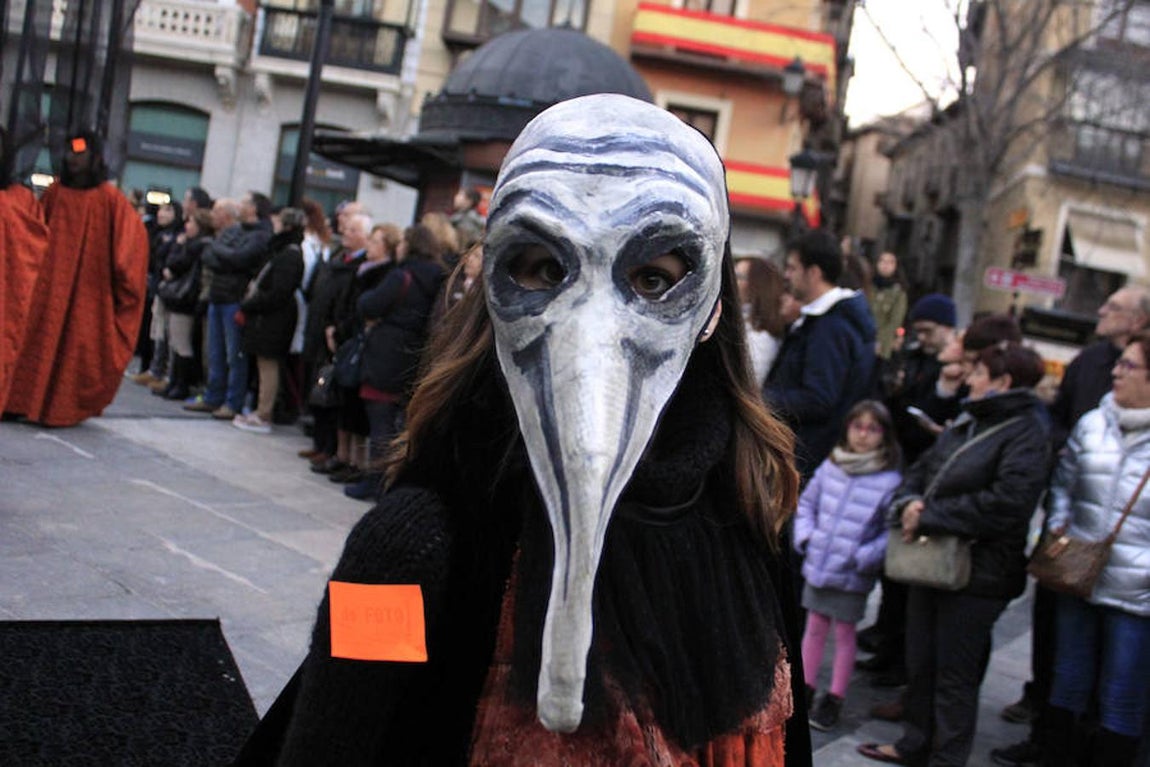 Entierro de la sardina en Toledo. Fotografía: LUNA REVENGA