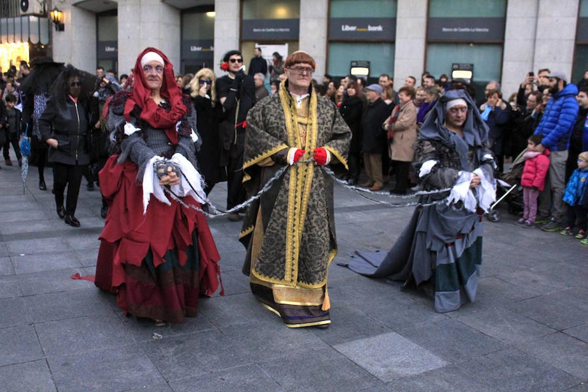 Entierro de la sardina en Toledo. Fotografía: LUNA REVENGA
