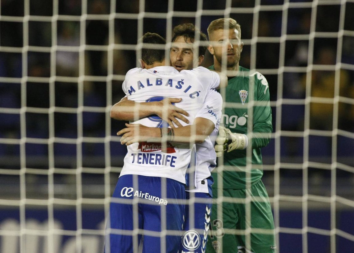 La goleada al Córdoba en Tenerife, en imágenes