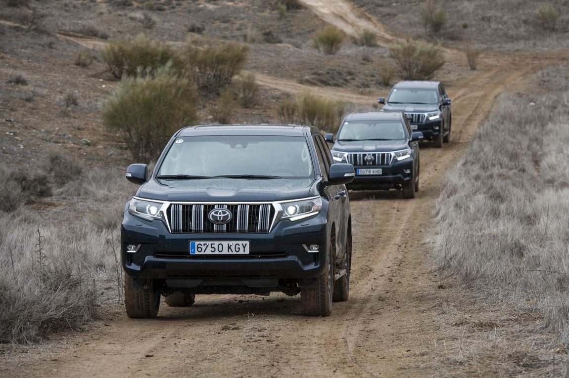 Fotogalería: Toyota Land Cruiser e Hilux 2018, prueba Off-Road