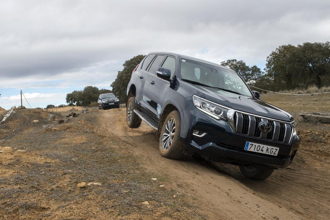 Fotogalería: Toyota Land Cruiser e Hilux 2018, prueba Off-Road