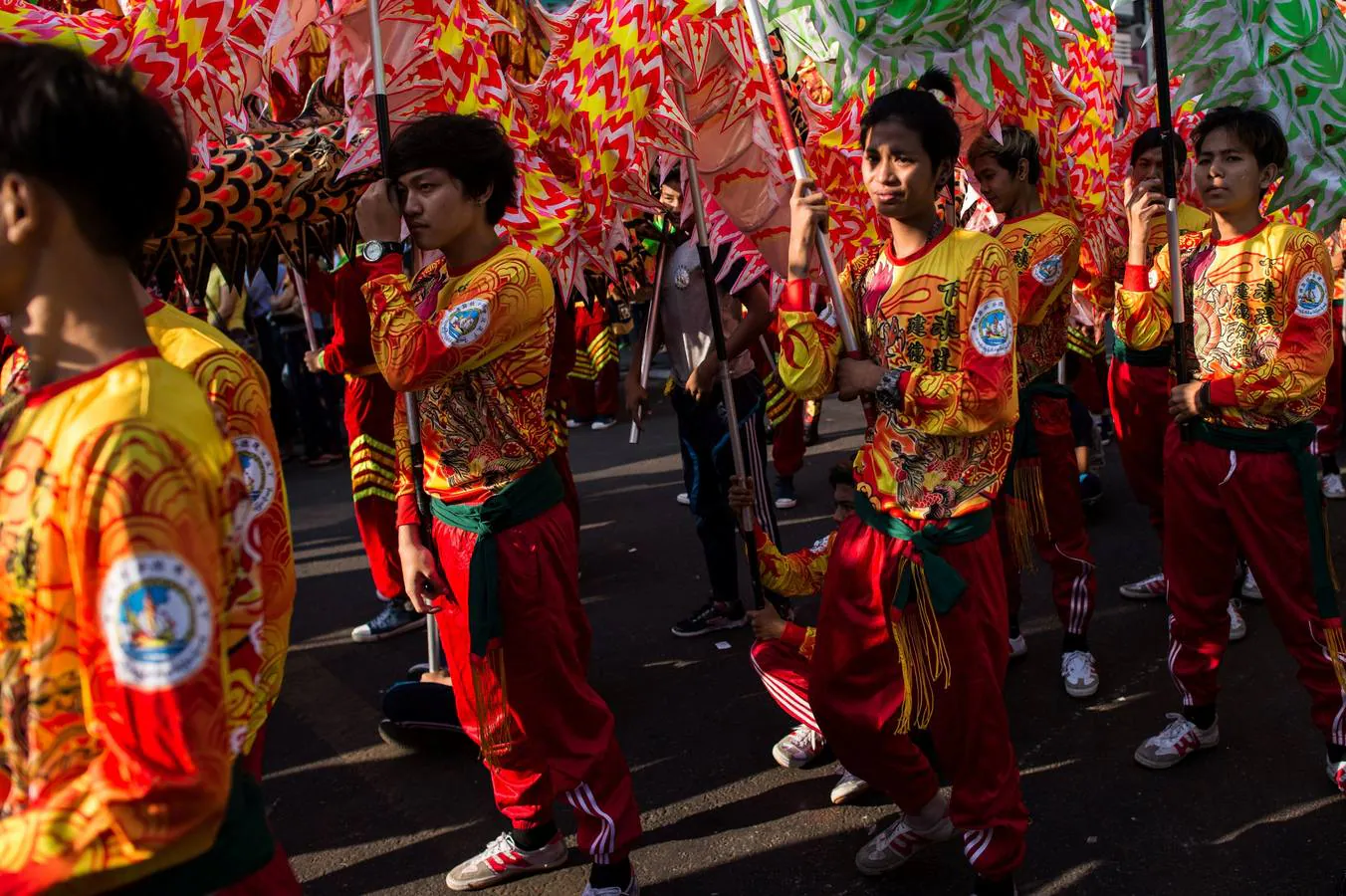 Las mejores imágenes de la celebración del Año Lunar de Asia