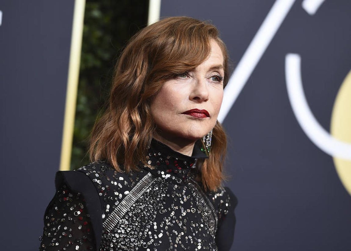 Isabelle Huppert (64 años). 
