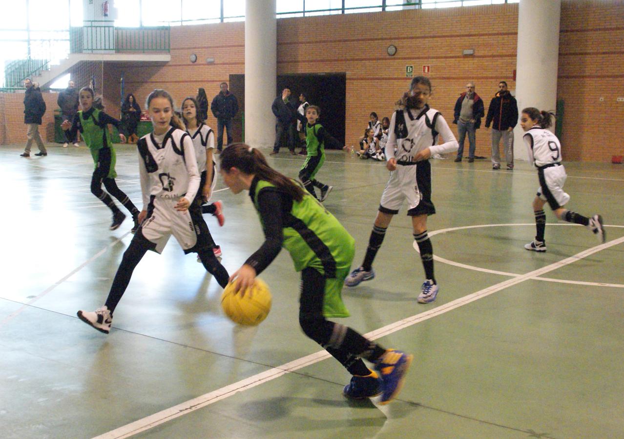 Las mejores imágenes del encuentro de baloncesto alevín femenino entre COIN &quot;A&quot; y Sagrada Familia Jorge Juan