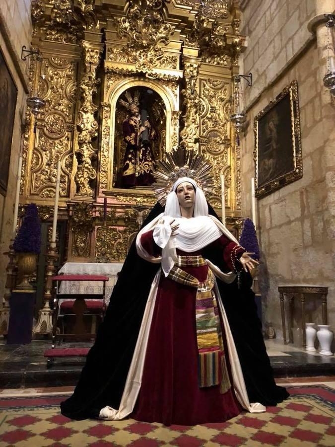 Vírgenes de hebrea en las iglesias de Córdoba