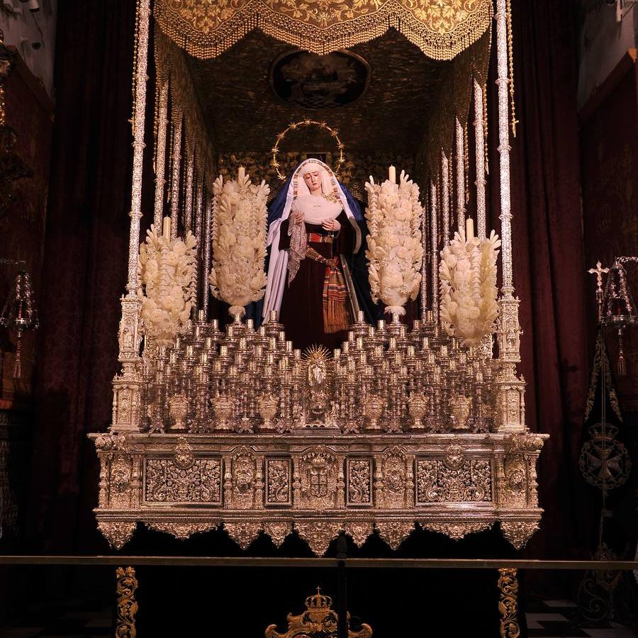 Galería de la Virgen del Rosario de Montesión en su paso de palio