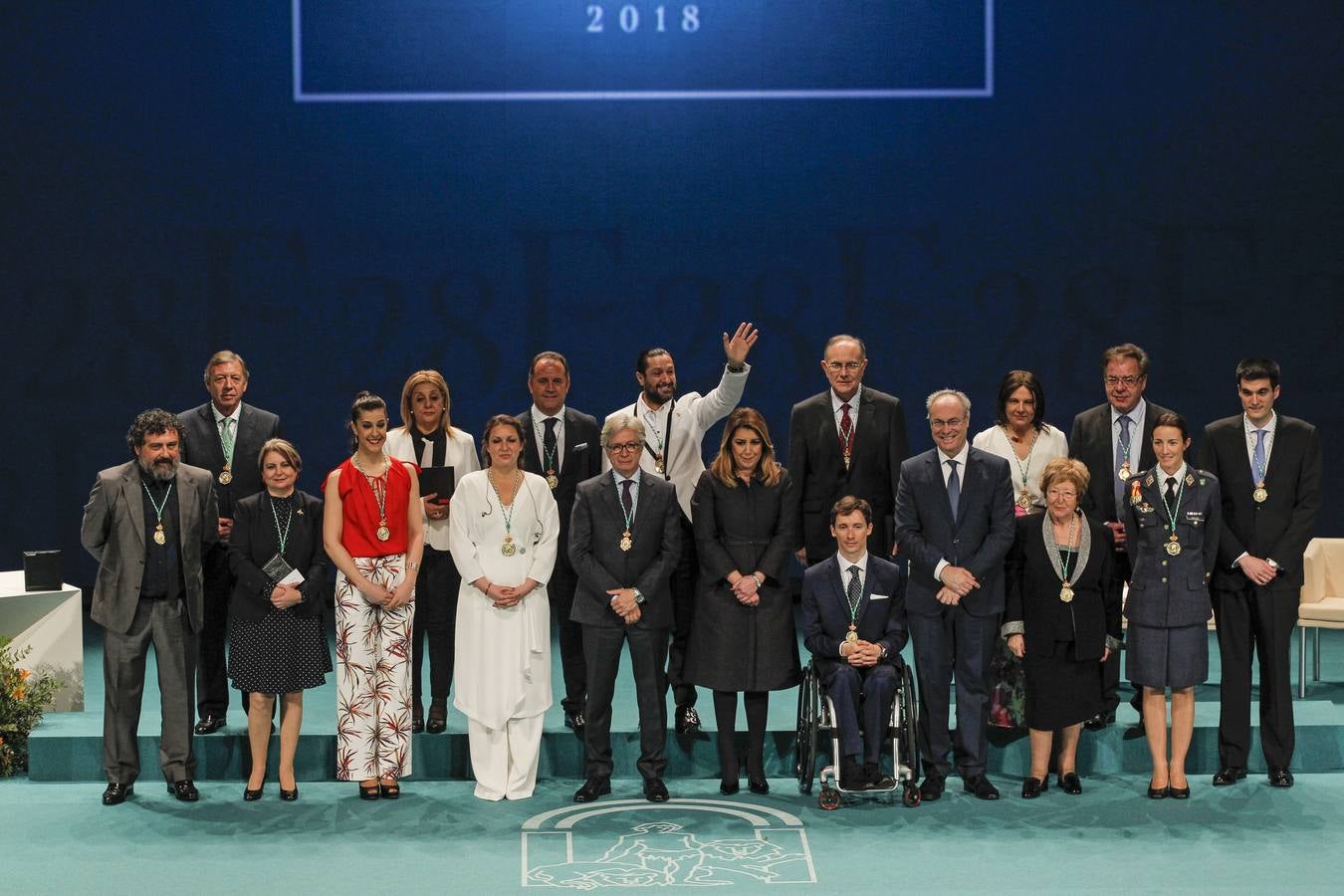 Entrega de las Medallas de Andalucía 2018, en imágenes